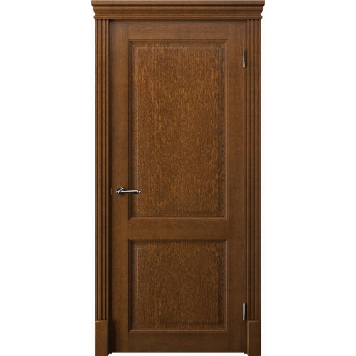 Двери из ольхи коричневые К2