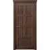 Межкомнатные двери из ольхи коричневые махагон